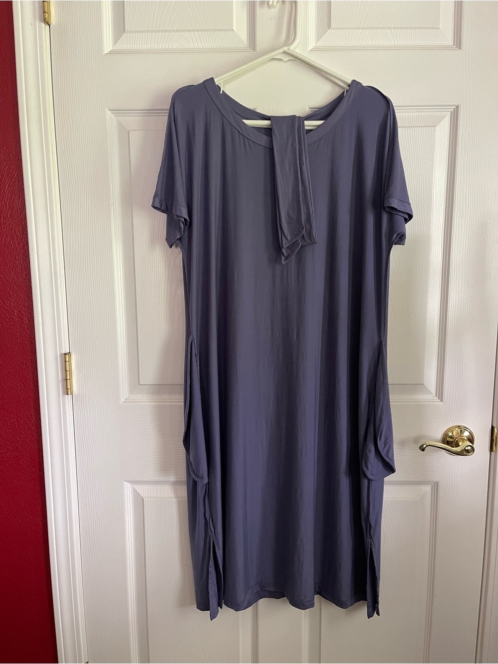 Original Style Cora shift dress in Wisteria - Picture 10 of 13